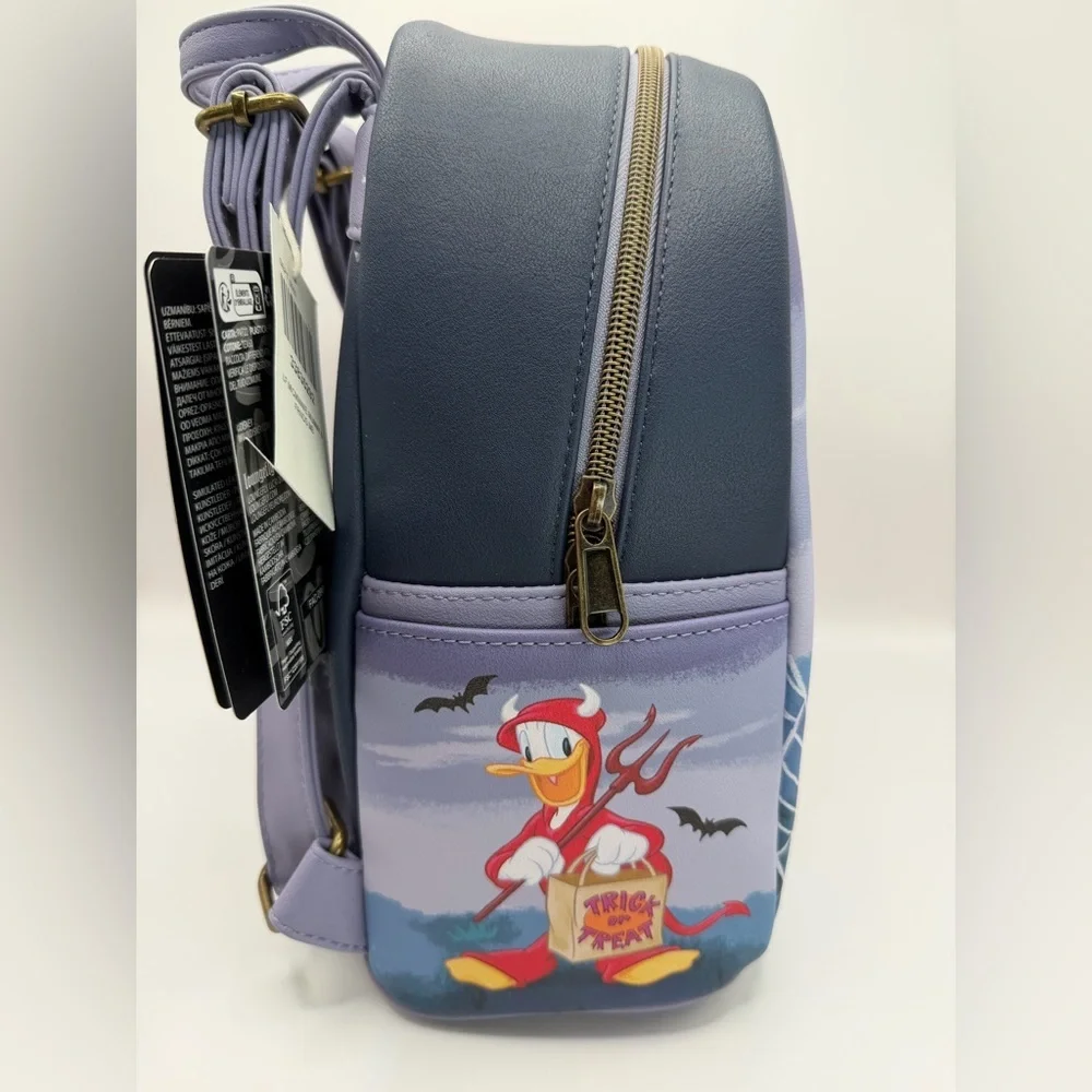 Disney Loungefly Halloween mini Backpack NWT